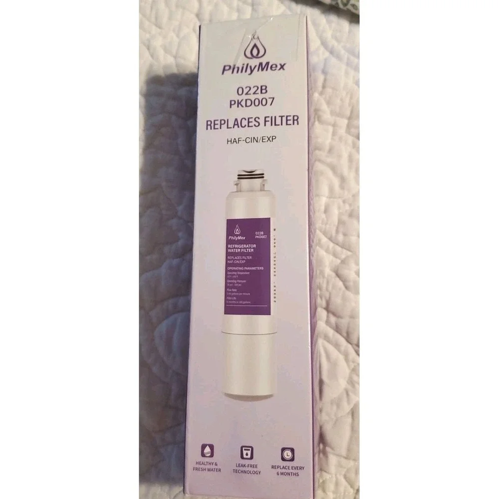 PhillyMex‎ 022bpkd007 Replaces Filter HAF-CIN/EXP Refrigerator Water Filter